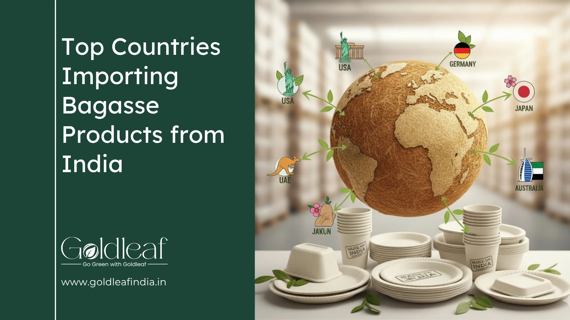 Top Countries Importing Bagasse Products From India